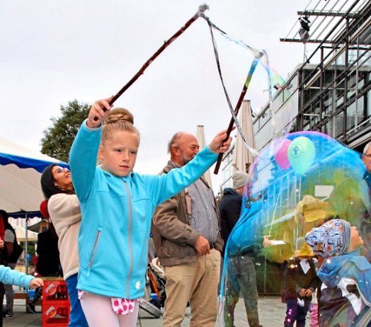 Seifenblasen Weltkindertag 2017